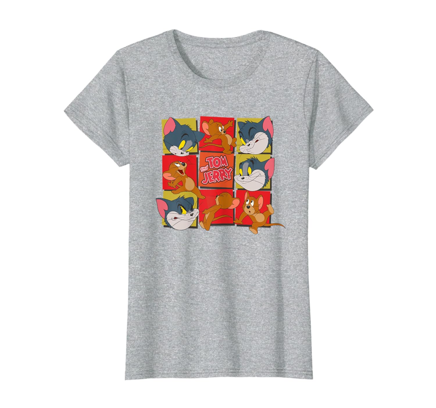Tom and Jerry Squares TShirt
